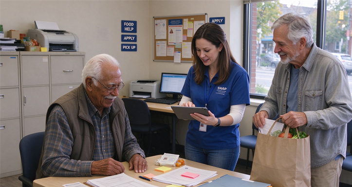 Food Stamp SNAP Application Guide: How can seniors receive food assistance?