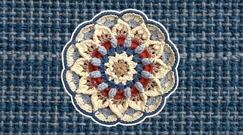 This Intricate Mandala Doily Looks Hard - But One Row at a Time, You'll Be Amazed
