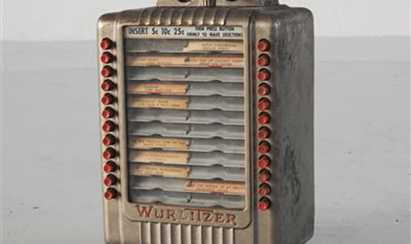 What was this tabletop jukebox selector called at diner booths?