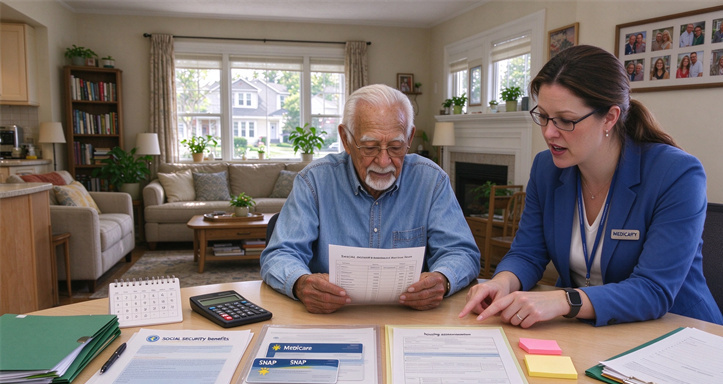 Summary of changes to U.S. senior benefits in 2026: Social Security, Medicare, SNAP, and housing assistance.