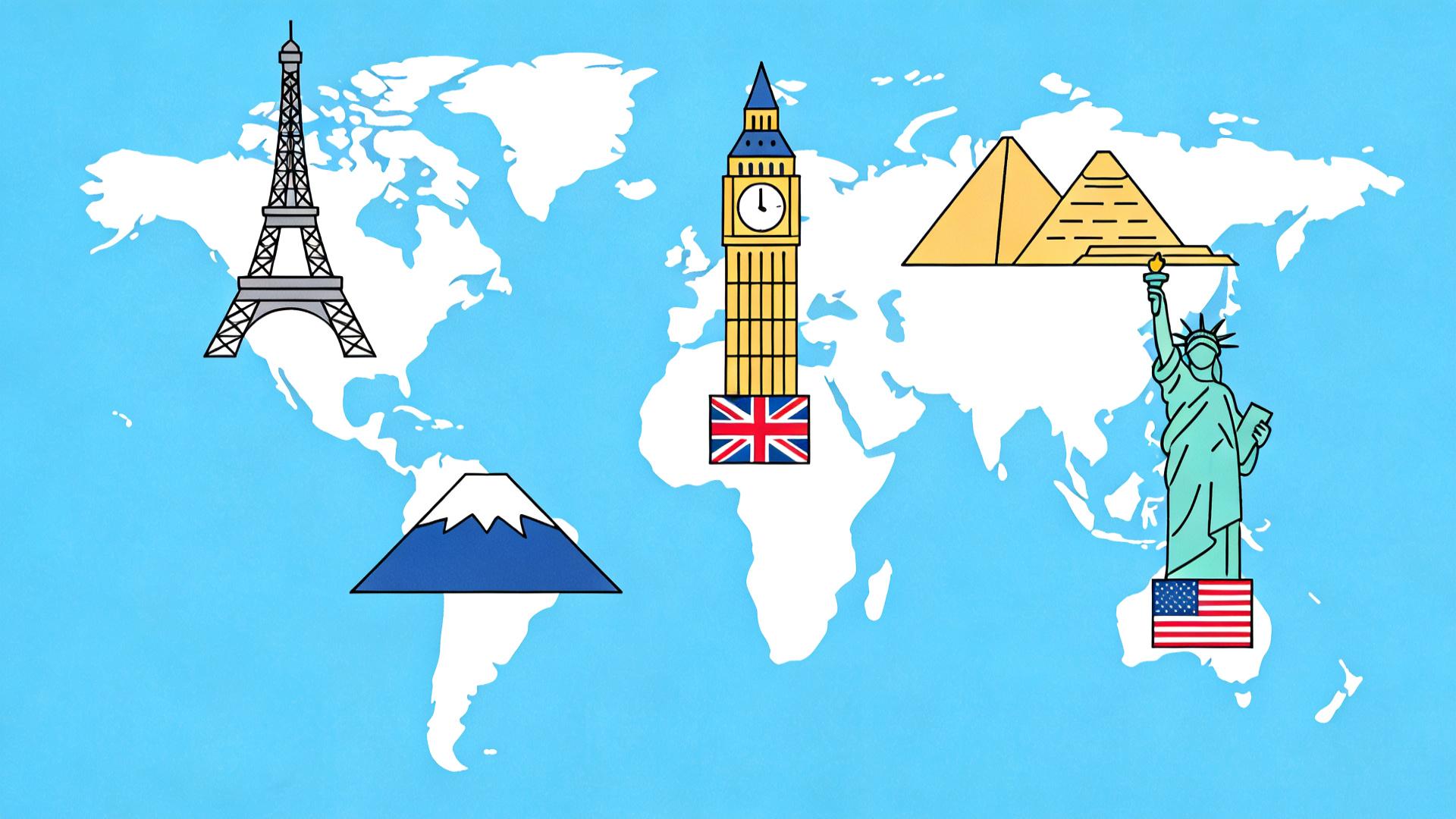 Can You Identify These Countries From 3 Minimalist Clues?