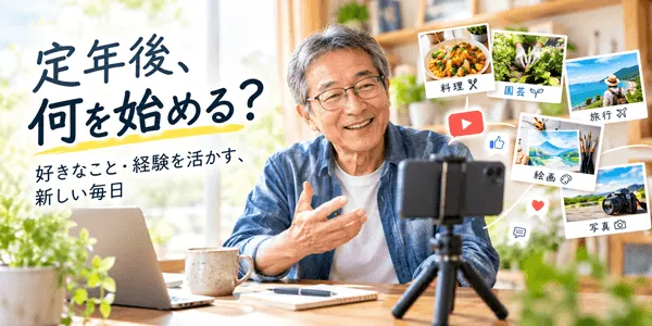 【55歳からの新しい挑戦】シニアYouTuberとセカンドキャリア｜経験を活かす第二の人生