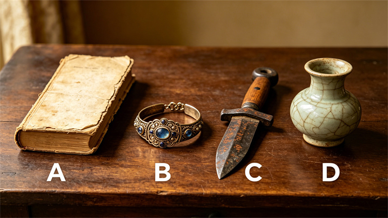 Choose an antique to see your past-life vibe.