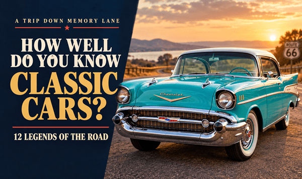 Name That Car! 12 Classics from the Golden Age of Motoring