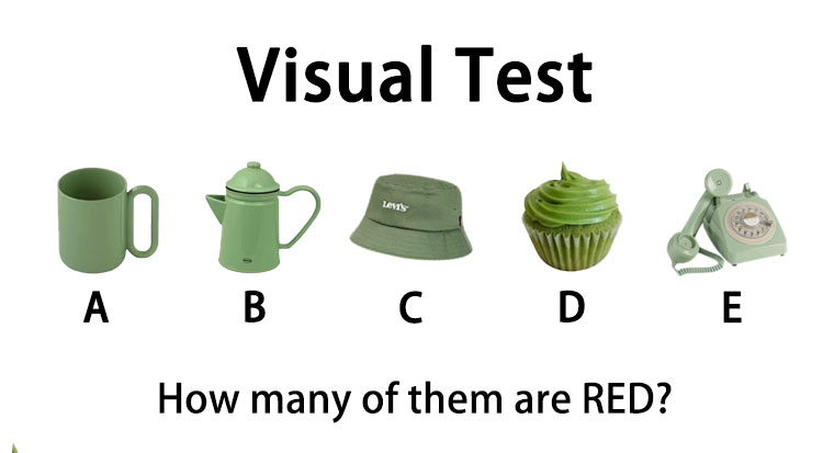 How many of them are RED？