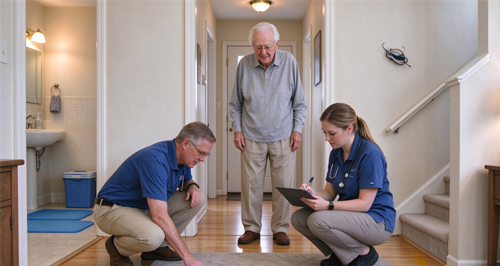 A comprehensive guide to preventing falls in the home: 10 easily overlooked danger zones