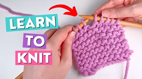 How to Knit for Beginners - The Easy Continental Way