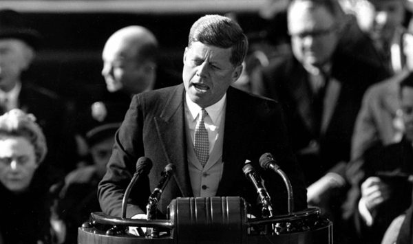 Which U.S. President famously declared in his Inaugural Address, 'Ask not what your country can do for you—ask what you can do for your country'?