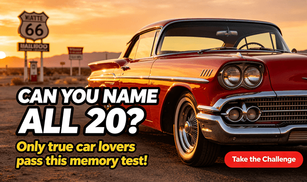 Classic Cars Quiz: How Well Do You Know These 20 Automotive Icons?