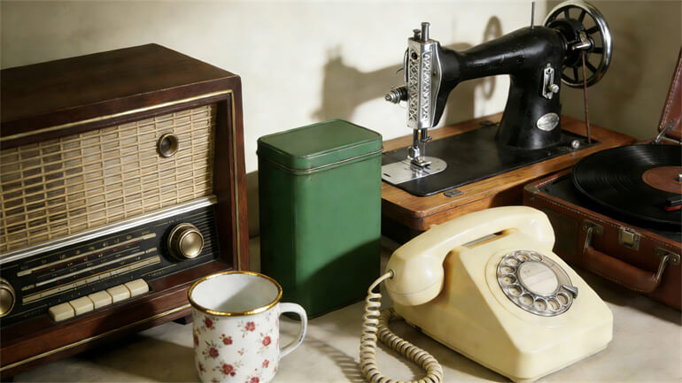 How many of these retro household items can you name?