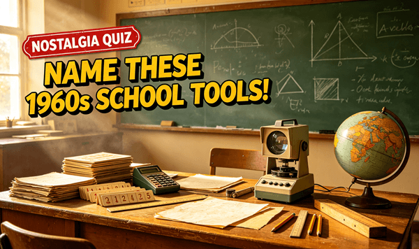 Vintage Classroom Quiz: Can You Name These Nostalgic School Tools?