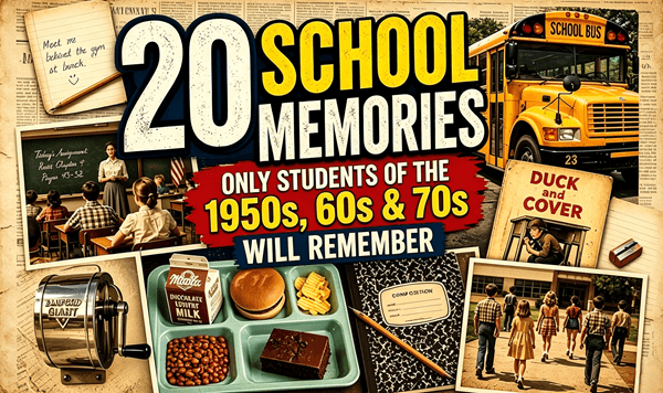 How Well Do You Remember High School in the '50s and '60s?