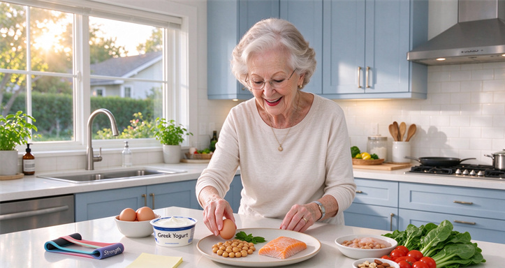 How should older adults supplement their protein intake? Nutritional strategies for preventing sarcopenia and falls