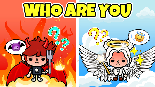 😈😇Are You a Demon or Angel in Toca Life World?