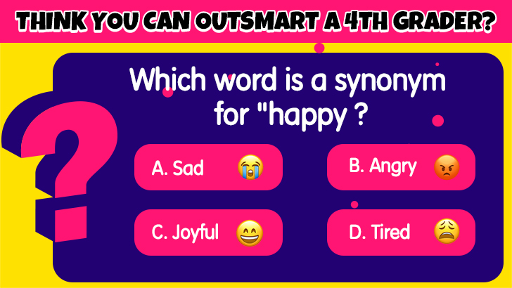 Are You Smarter Than a 4th Grader? Take This English Challenge!