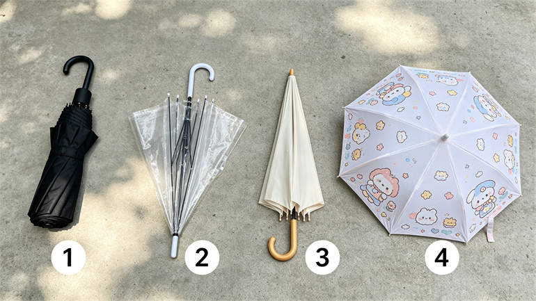 Touch The Umbrella To Discover What Difficulty You Will Overcome Easily Recently. 