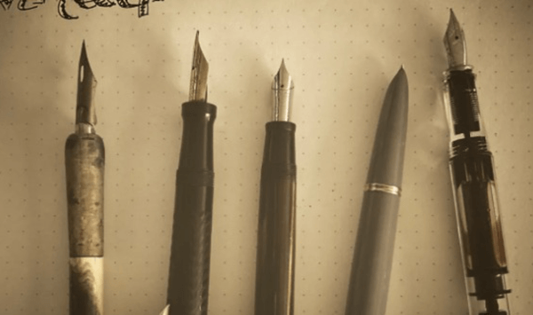 Which iconic line of classic writing instruments is displayed here?