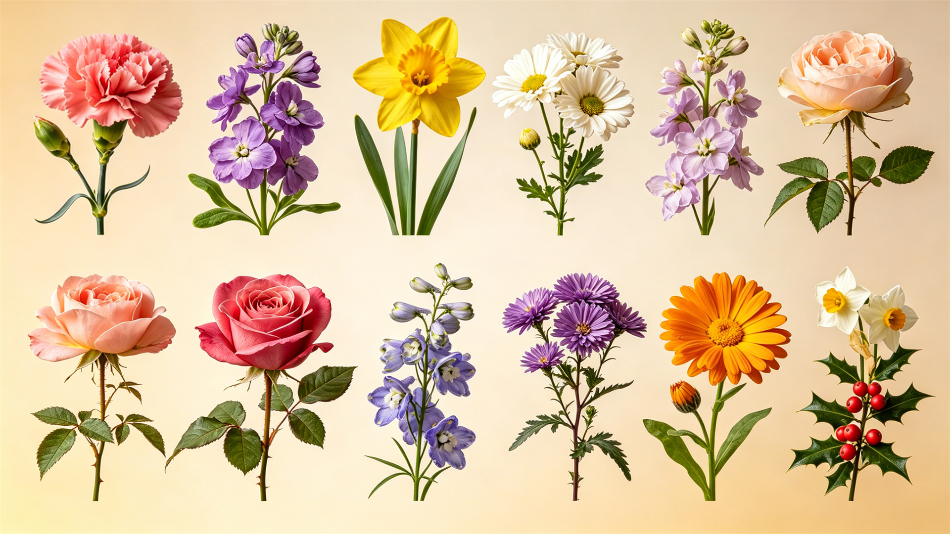 What Flower Represents Your Birth Month? Take The Test Now!