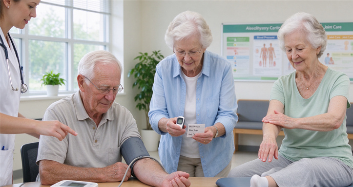 Introduction to Chronic Disease Management: Daily Self-Care for Seniors with Hypertension, Diabetes, and Arthritis
