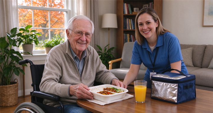 Eating well even for people with limited mobility: Learn about meal delivery, community fitness, and vaccine benefits in this article
