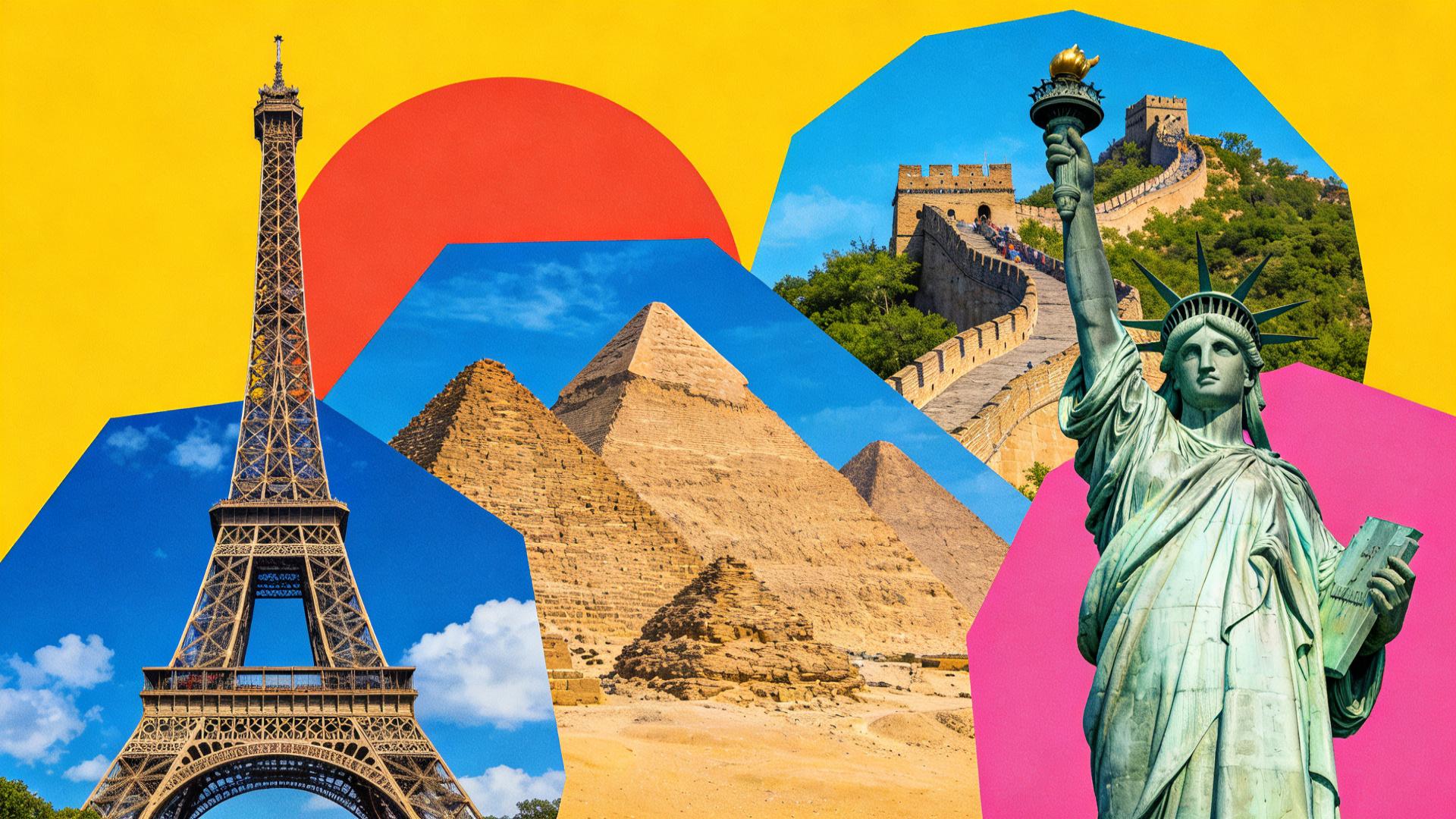 Geography Quiz: Only 5% Can Name All These Landmarks