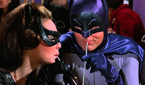 Who played the Caped Crusader in the colorful, campy 1960s Batman live-action TV series?