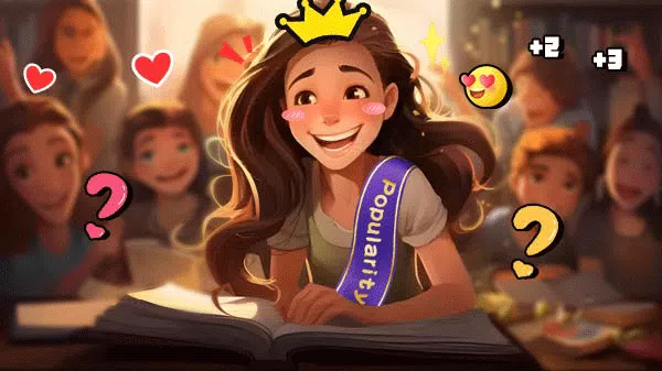 😍How Many People Have a Crush on You at School?