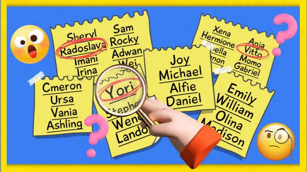 👉How Rare Is Your Name?
