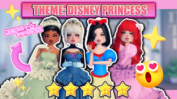 What Disney Princess Are You in Dress to Impress?👑